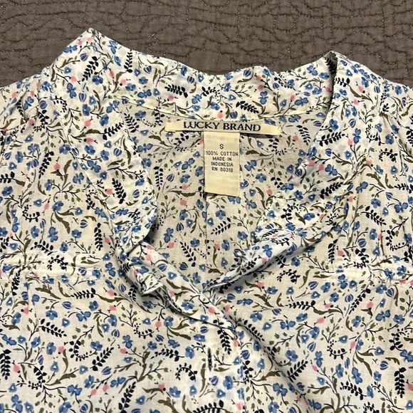 Lightweight mock collar LUCKY SHIRT - Picture 2 of 7